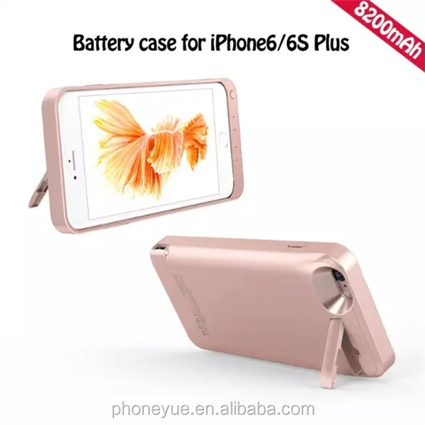 8200 мАч замена портативный внешний аккумулятор power bank чехол для iphone 6/6 s