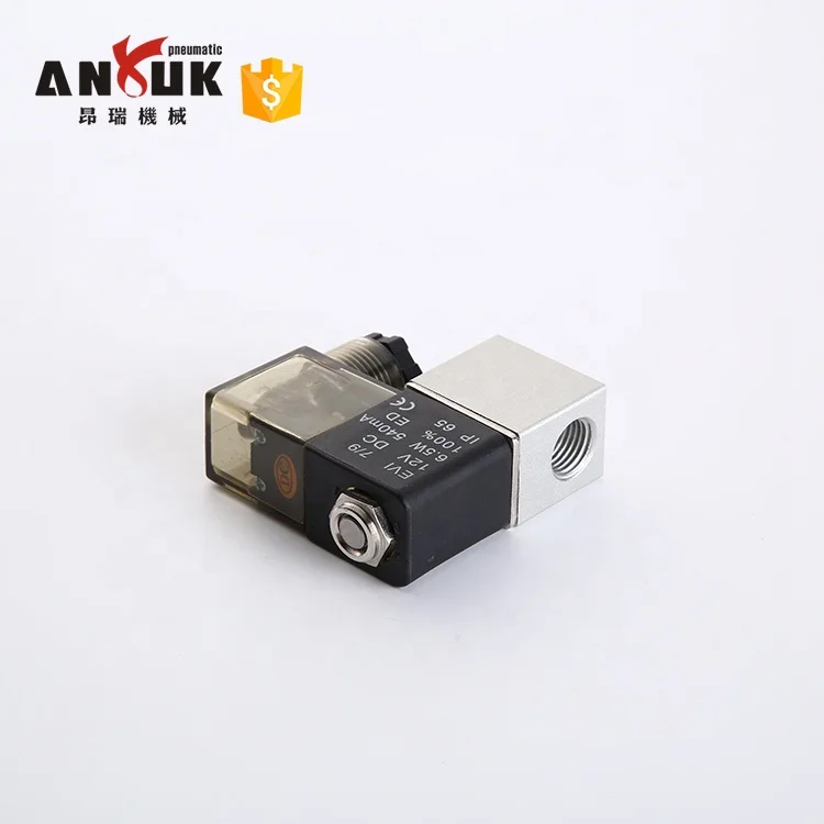 Aluminium pneumatic solenoid valve 1.2MPa