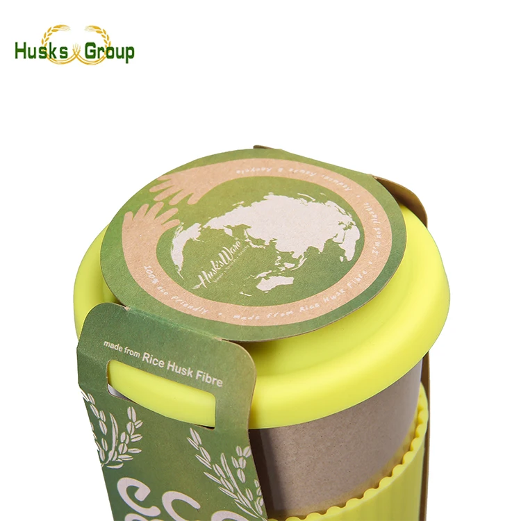 Biodegradable Bamboo Fiber Eco Travel Mug