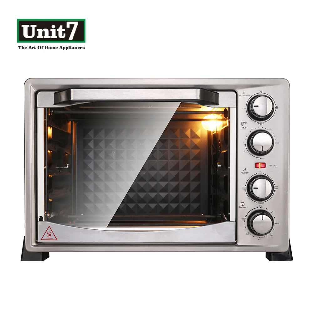 Многофункциональная электрическая конвекционная печь Unit7 36 л, Печь Для Выпечки Пиццы и тортов с частями духовки