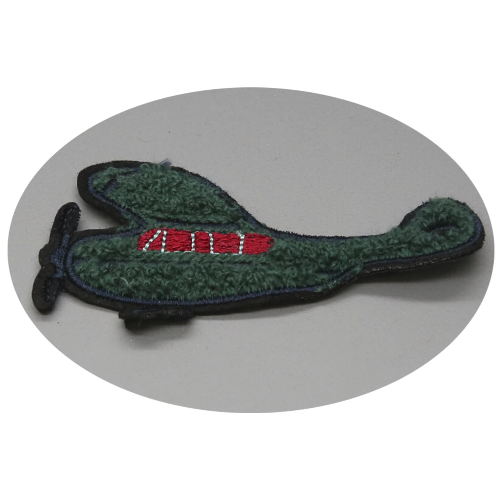 
OEM Factory letter for clothing custom chenille patches no minimum towel logo embroidery 