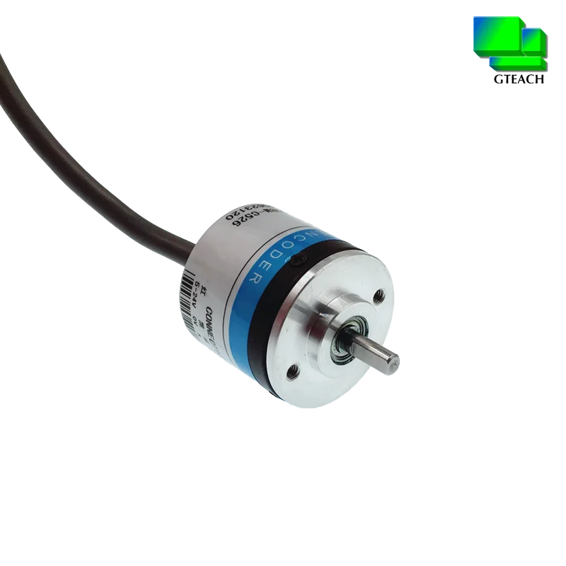 4mm solid shaft encoder 500 pulses ABZ phase Diameter 30mm type micro incremental rotary encoder 500 ppr