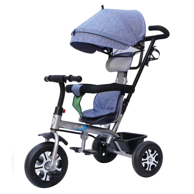 2023 kid 2019 baby walker tricycle 4 in 1 trike / good quality child tricycle seat/ hot sale cheap kids tricycle kids smart trike factory children