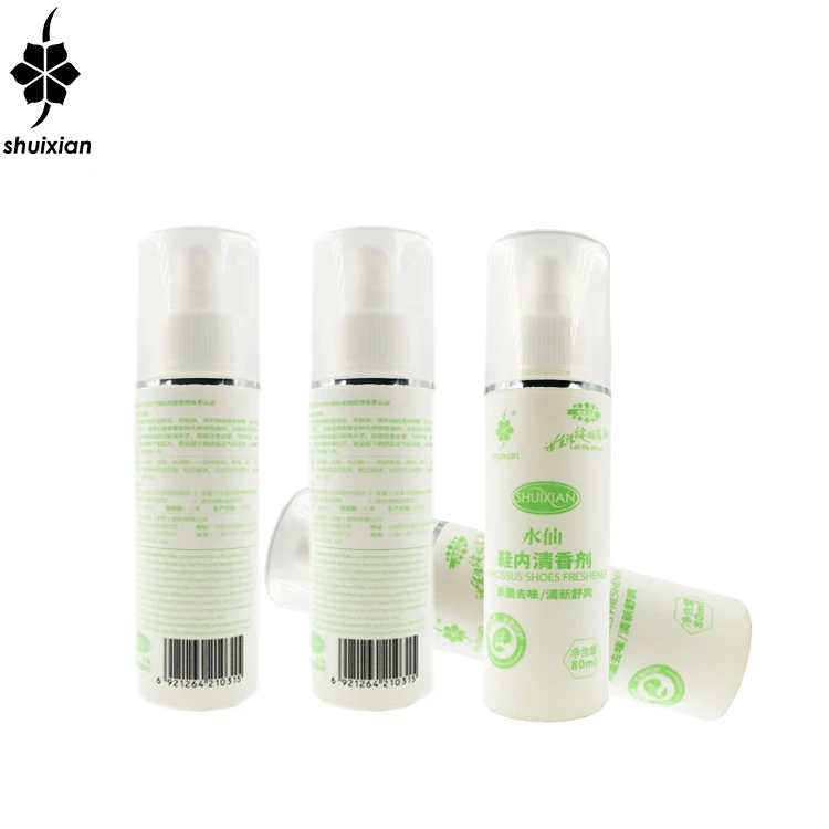 
80ml Shoe Odor Eliminator shoe deodorizer spray foot odor neutralizer spray 