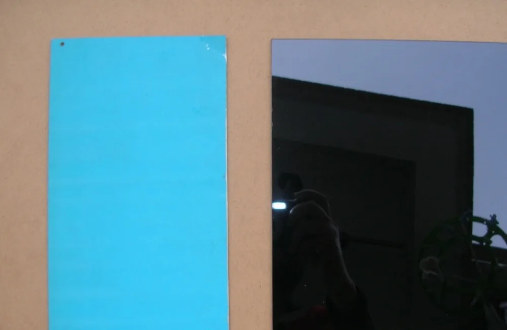 black acrylic mirror