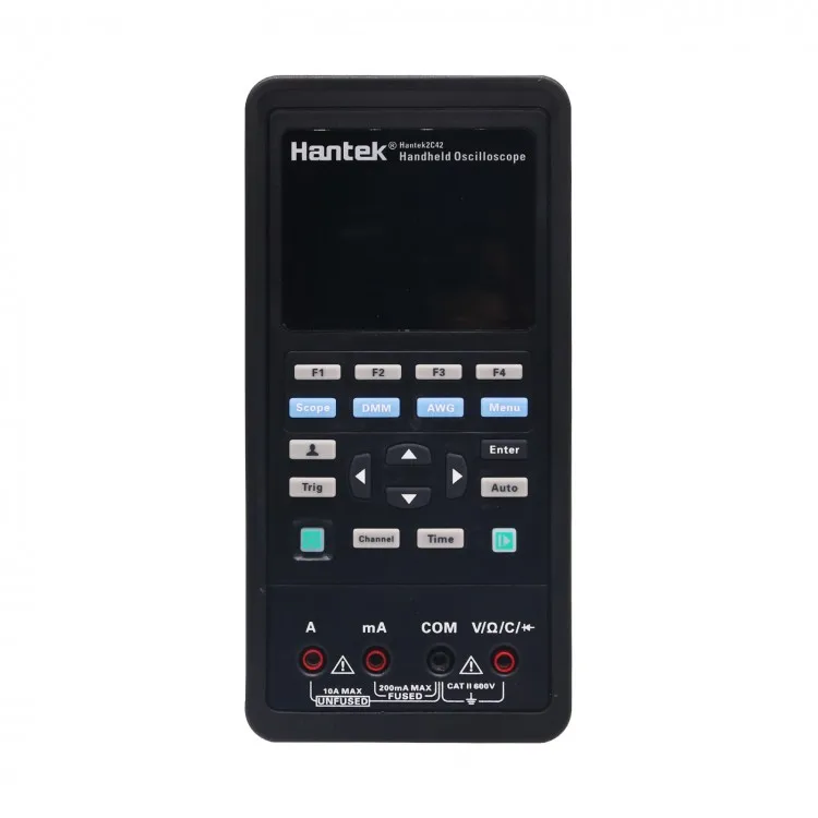 2 In 1 Portable handheld Hantek-2C42 2 channel 250msa 40mhz Digital Oscilloscope kit with Multimeter