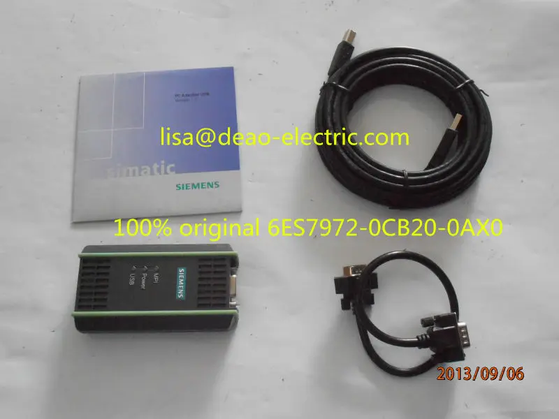 Siemens s7-200 / 300 / 400 plc адаптер 6ES7972-0CB20-0XA0 пк-адаптер