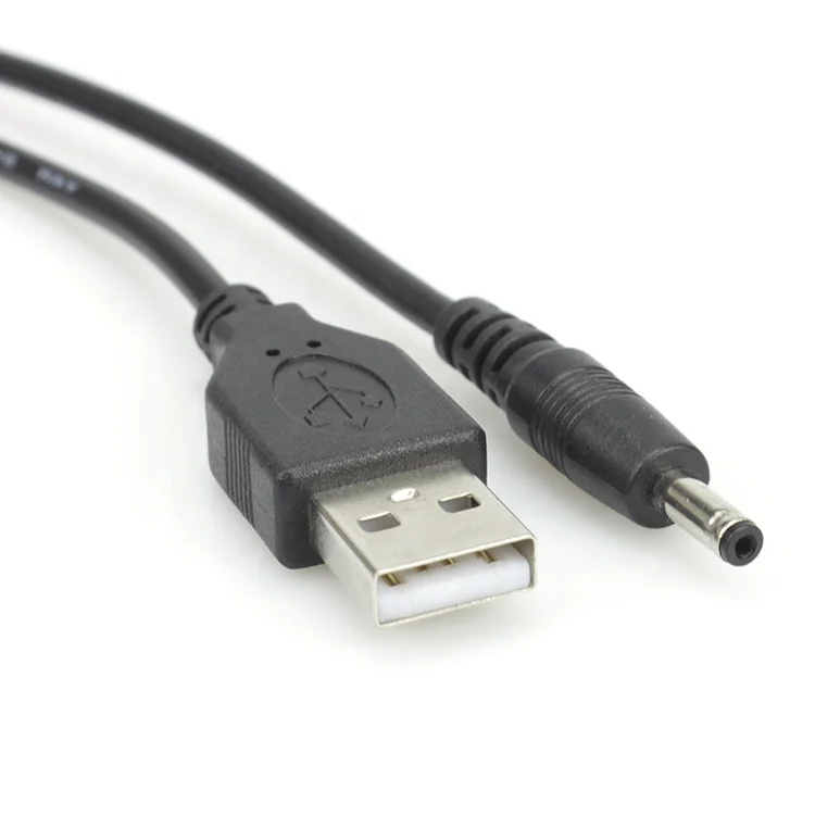 USB 2.0 A Male to 3.5mm DC Power Cord usb to DC 35135 power charging cable