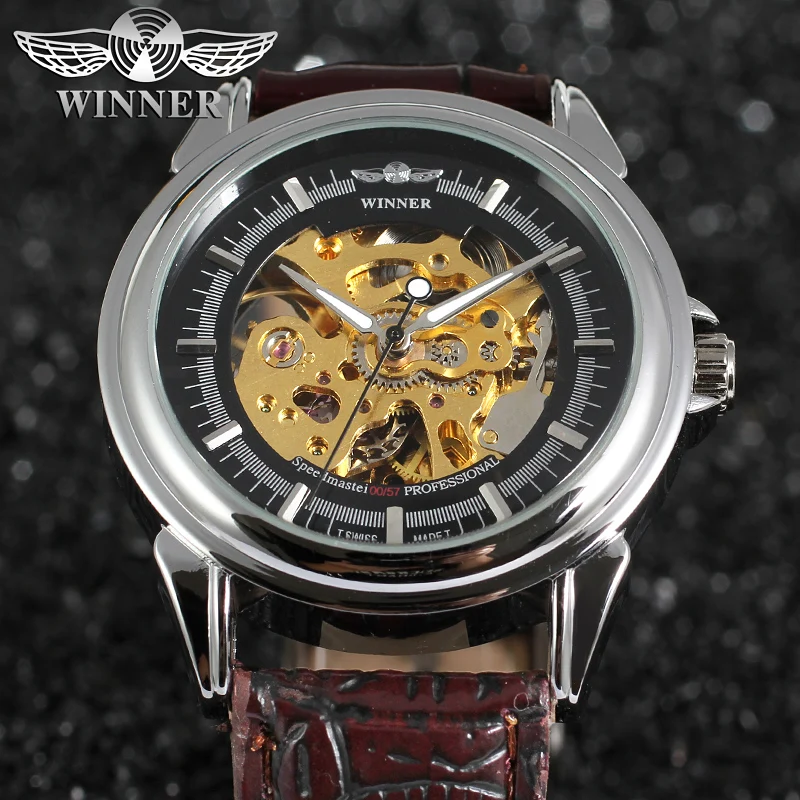 Skeleton Watch Men Winner Original China Factory Cheap Price,custom watches wholesale watch for sale