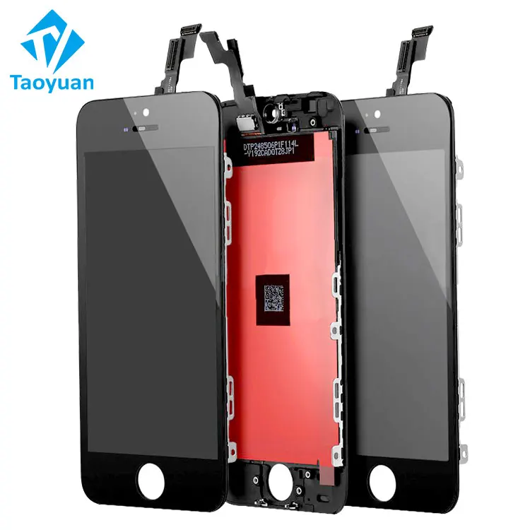 Free shipping mobile display for iphone 5 lcd digitizer assembly for iphone 5 lcd display