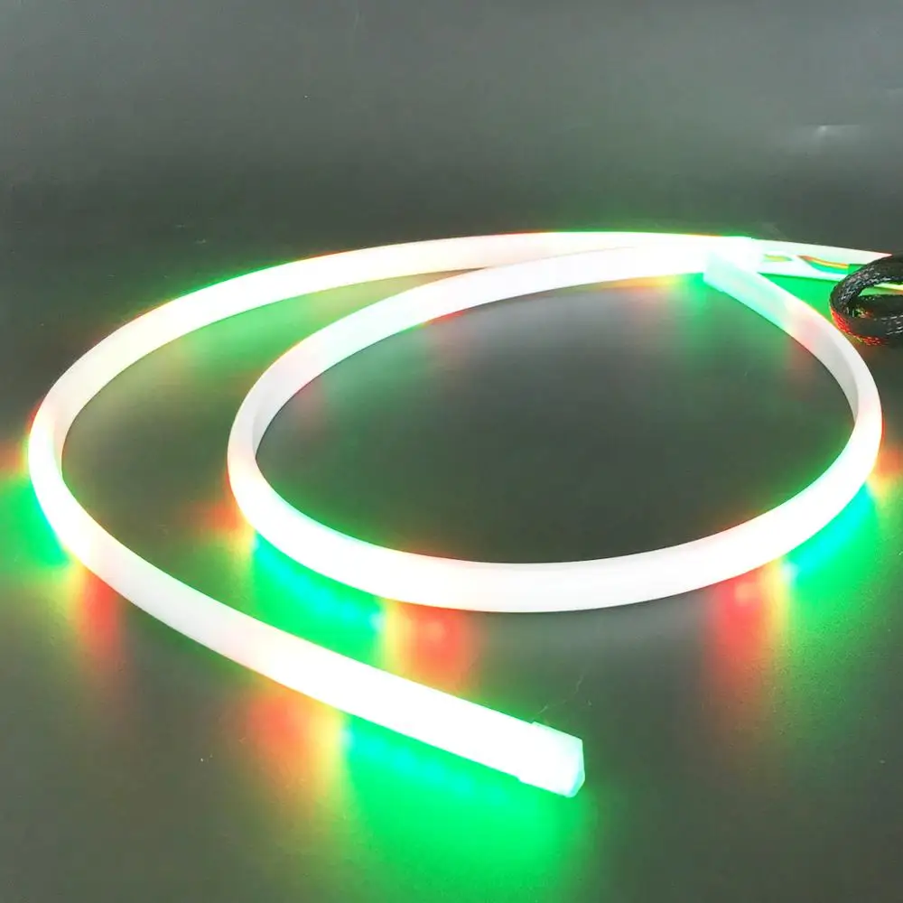 
App control led rgb drl strips made by jiujiang misun 