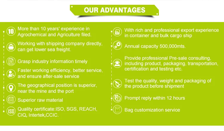 Our advantages