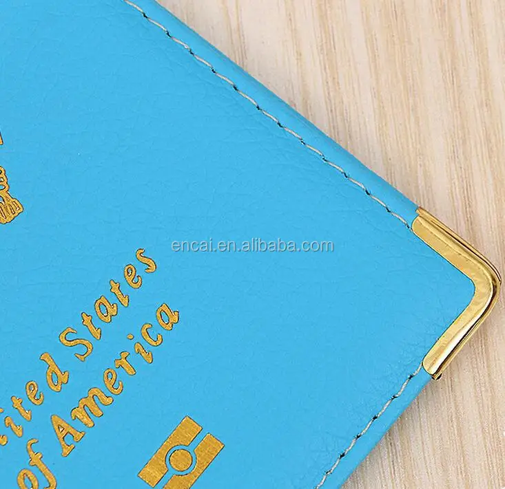 Encai Wholesale America Passport Holder Cheap USA Passport Cover