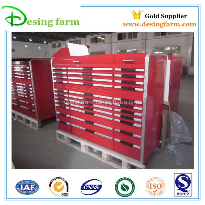 Heavy duty steel storage tool cabinet with wheel for sale