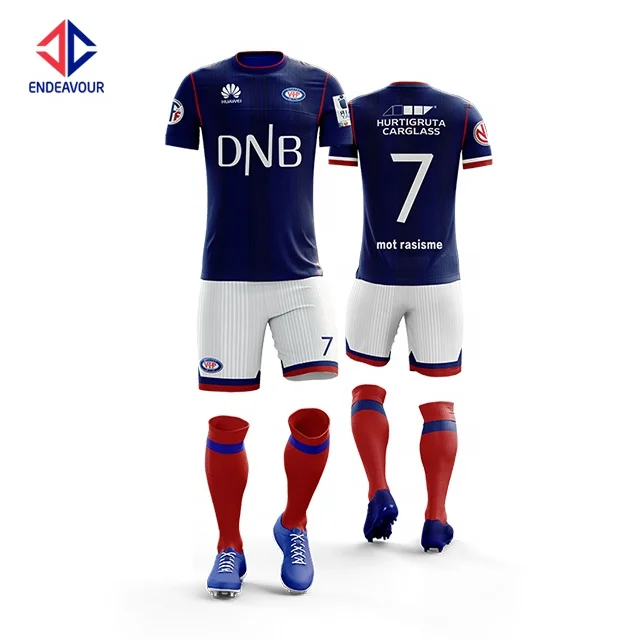 Factory direct sale custom embroidery football team wear