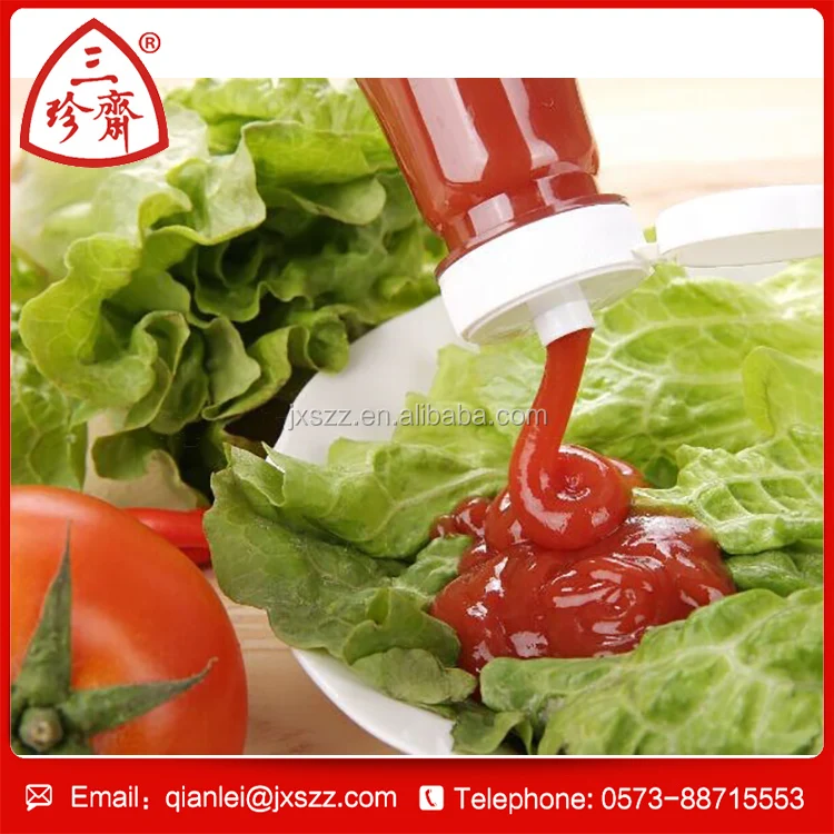 
Easy Open natural and organic products of Bulk tomato ketchup 