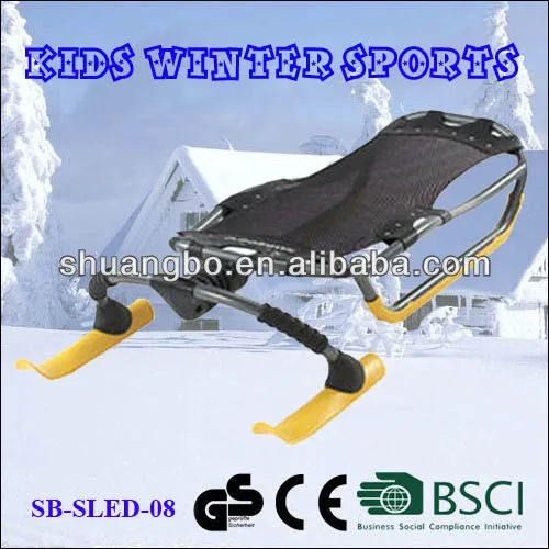 
TUV Certificate Aluminum Snow Sled for Adults in Winter 