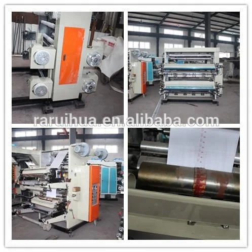 Small Size BOPP Adhesive Tape Printing Machine