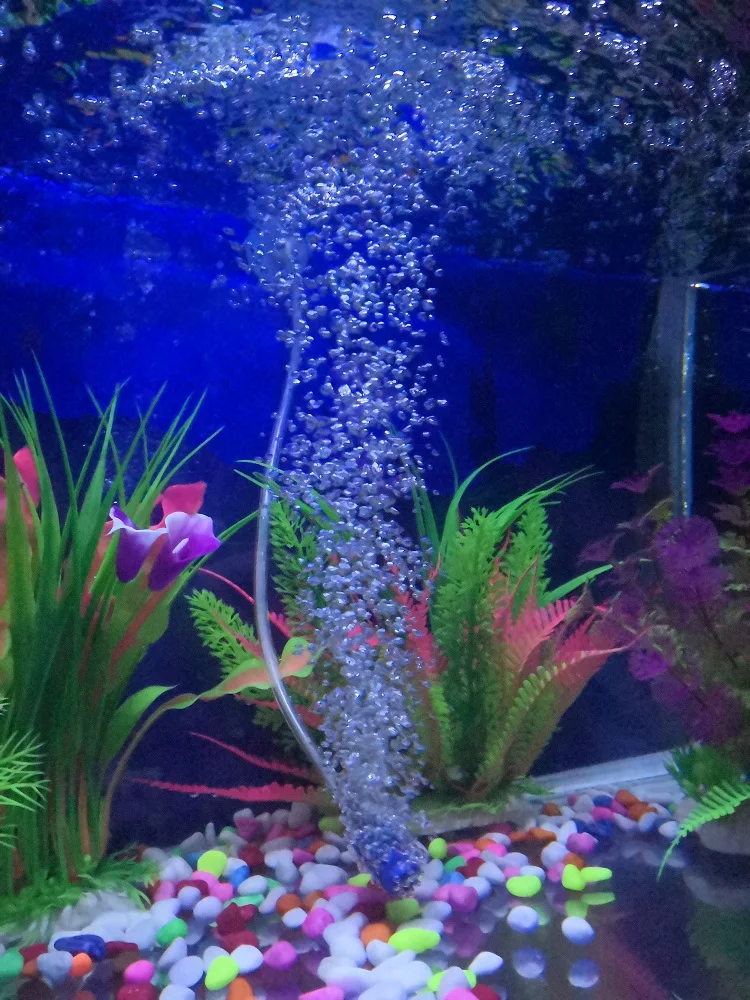 HiSin AS001-1  Aquarium air stone for wastewater Large Cylinder Hydroponics cylinder Air Pump Bubble stone Oxygen stone