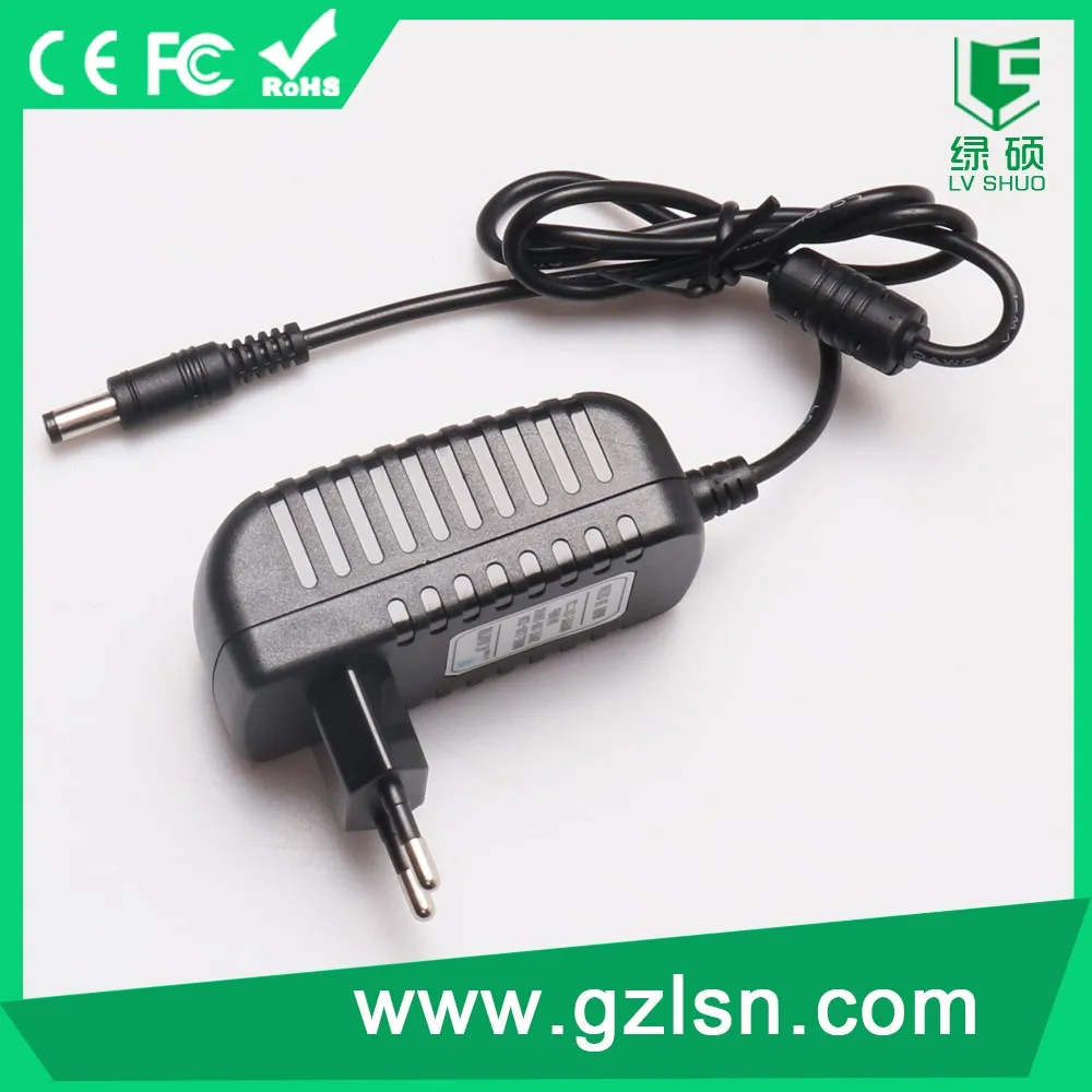 12 В 2.5A блок питания ac/dc адаптер 30 Вт зарядное устройство