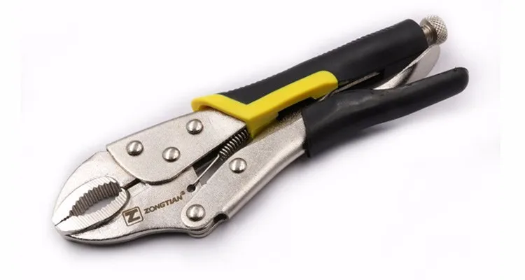 good quality slide card  lock wrench 10' vise grip locking pliers