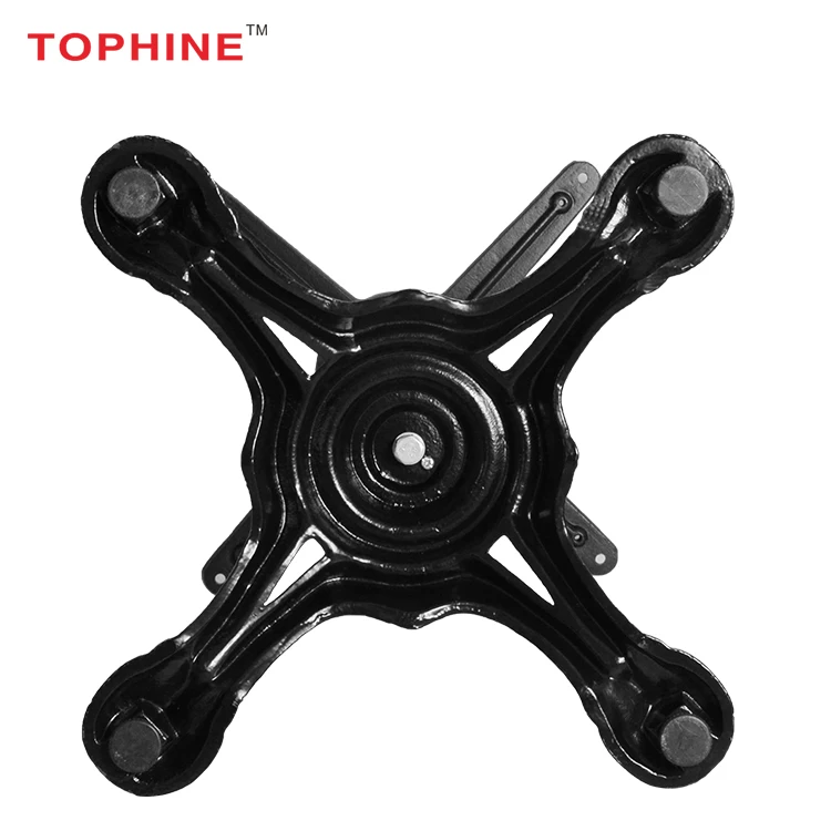 
Commercial Contract TOPHINE Furniture Black Antique Style Cast Iron Table Base / Coffee Table Legs 