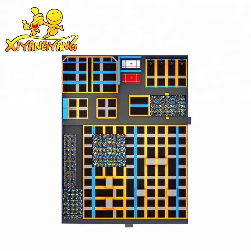 
Kids indoor trampoline bed ASTM approved indoor trampoline park and used cheapest trampoline for sale 