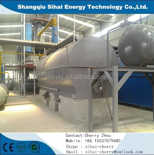 Fully automatic waste lube oil refining equipment with vacuum distillation system