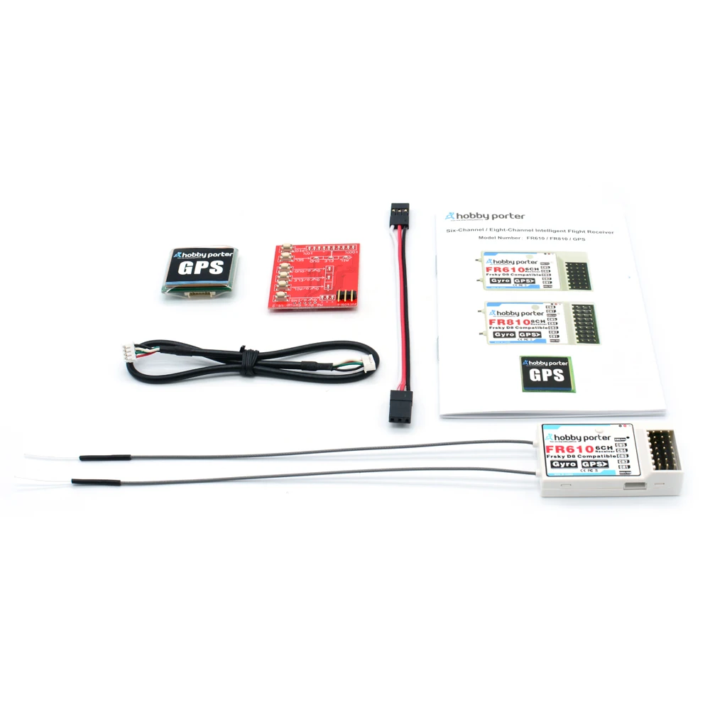 Hobby Porter FR610 6ch 6 axis Advanced Fixed Wing Flight Controller with GPS and Frsky compatible receiver