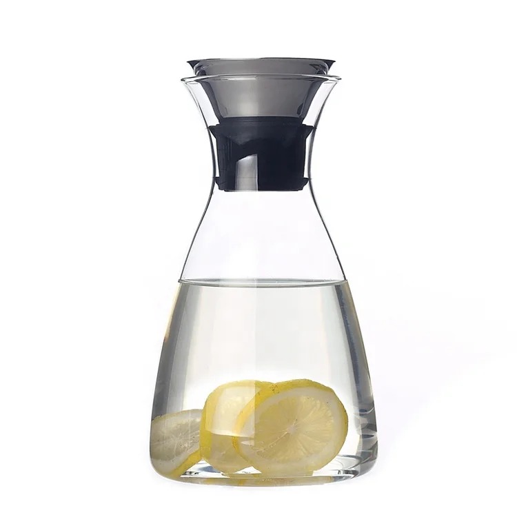 
High Quality Borosilicate Glass Water Jug Tea Pot Juice Pitcher Cold Water 