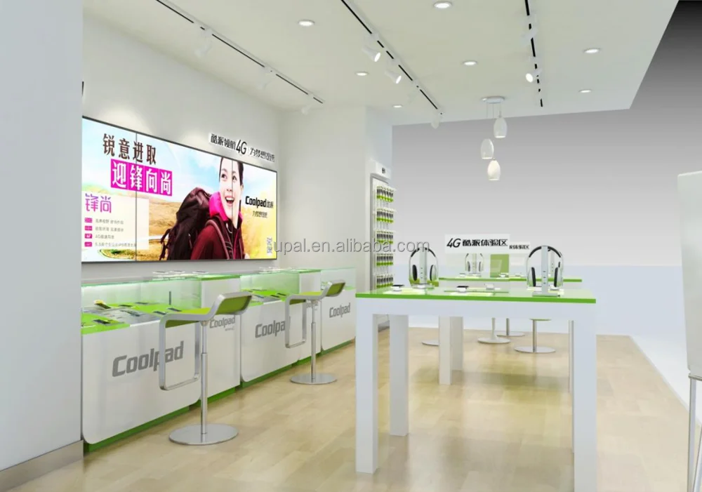 
Cell phone cabinet display and mobile phone show case 