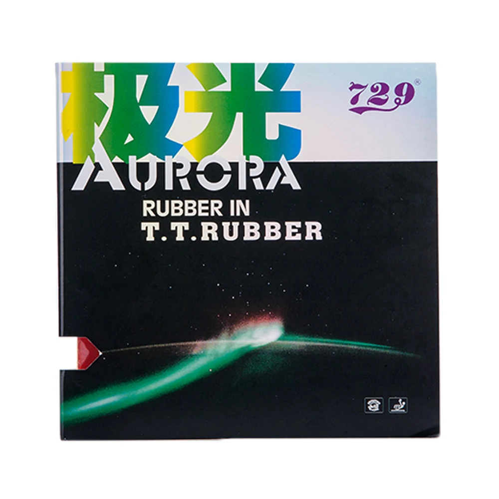 
2019 new products Friendship 729 Aurora table tennis rubber pingpong rubber pimple in ITTF table tennis rubber 