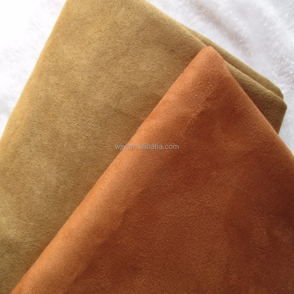 polyester microfiber suede fabric / corduroy fabric / peach skin fabric