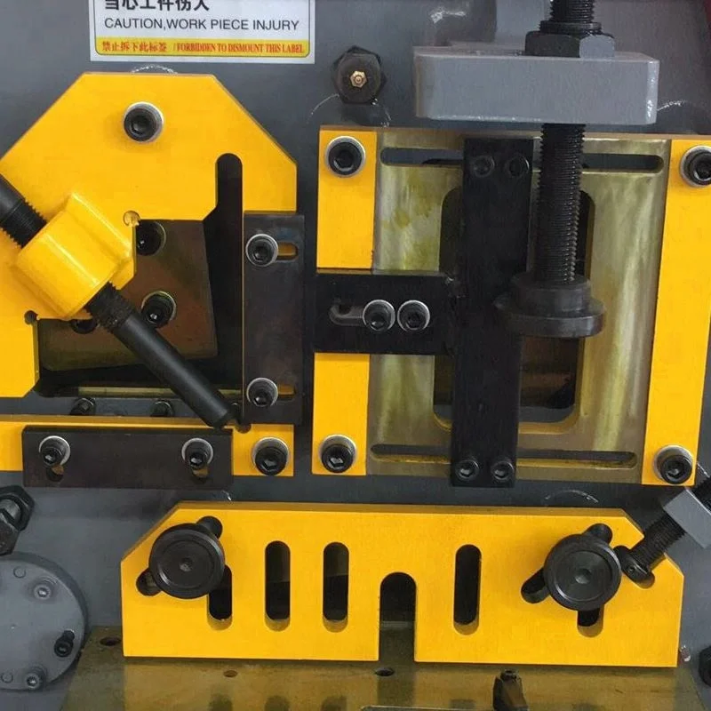 AHHL Brand Q35Y-16 factory used combined ironworker machine with punching shearing bending function