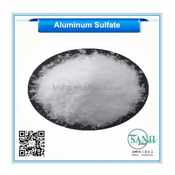 Water Treatment Chemical Aluminum Sulfate CAS NO 10043-01-3 Swimming Pool Cleaning Chemical