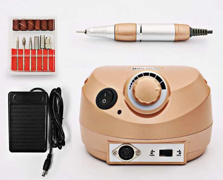 
RISESUN 204 Heat Dissipation Machine 20W Electric Nail Drill bits Manicure 35000 For Nail Salon 