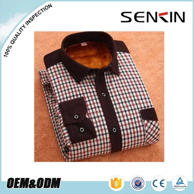 latest design brand mens long sleeve shirts winter casual flannel plaid shirts