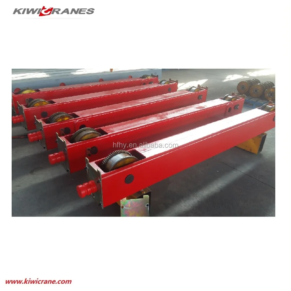 China manufacturer of overhead crane end carriage end truck gear wheel with drive motor for 10ton EOT crane