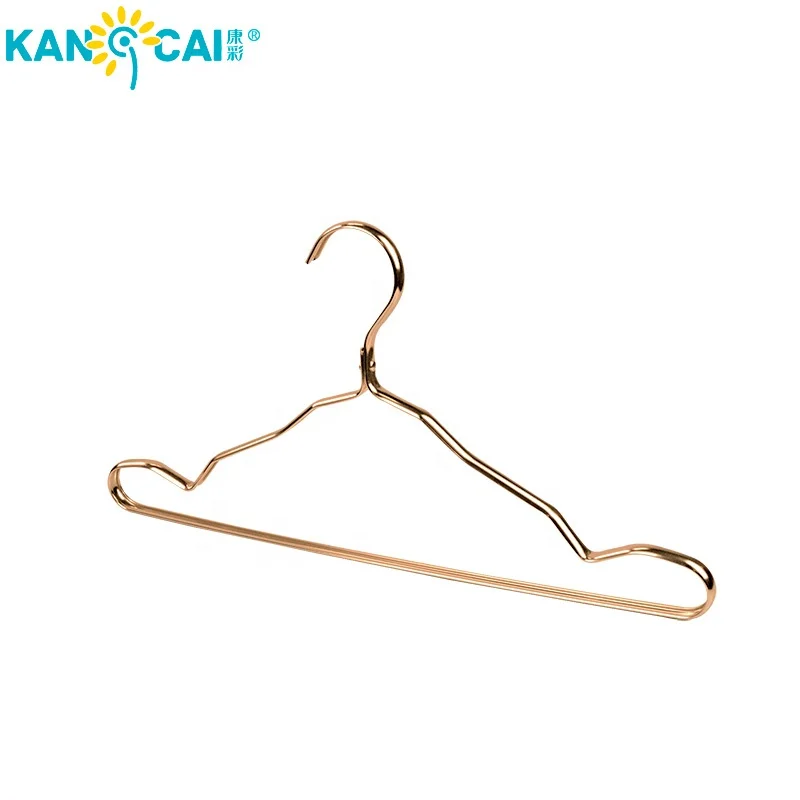 Luxury Logo Stand Gold Alloy Clothing Dress Hanger
