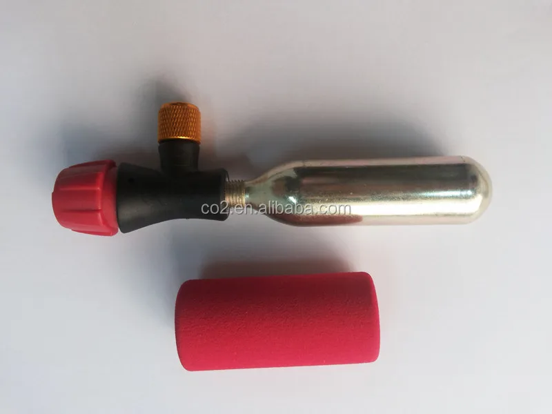 tyre inflator valve equip with 16g 25g for bike inflator,38g for Motorbike inflator