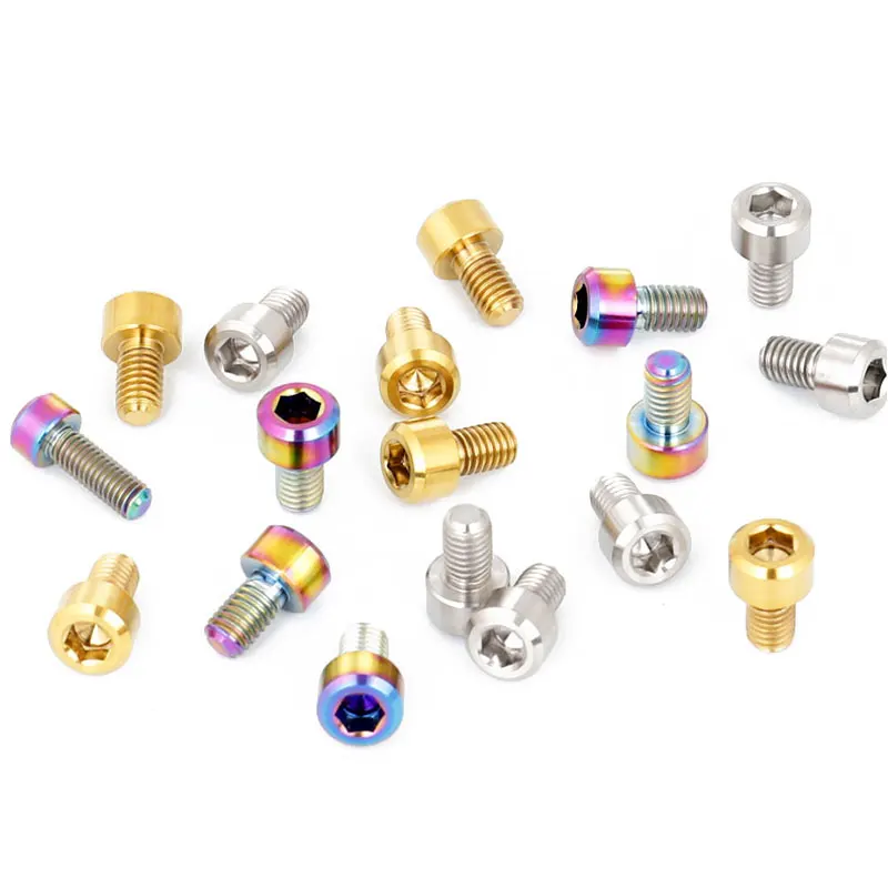 High strength titanium  bolt for bicycle