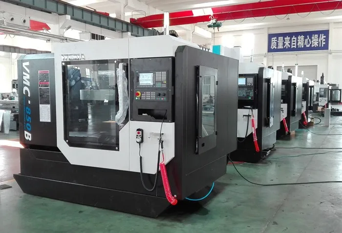 VMC850 экономичное высокое качество вертикальный обрабатывающий центр с чпу для продажи