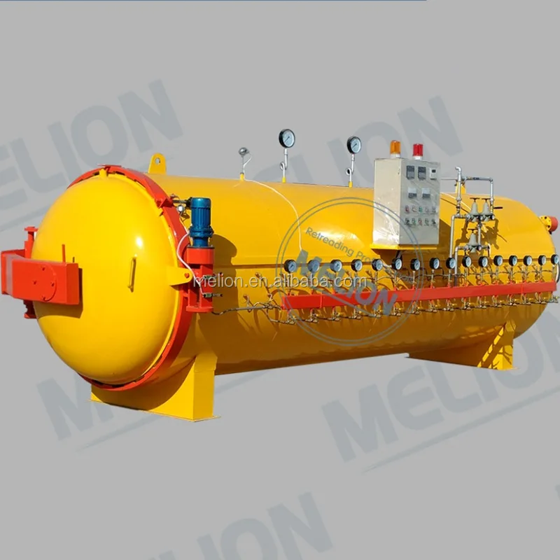 
Curing Chamber for tyre retread 