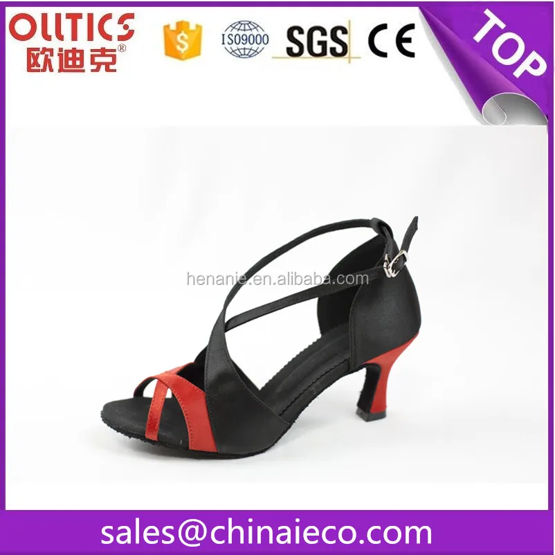 Good quality elisha ladies dance shoes latin tango dance shoes