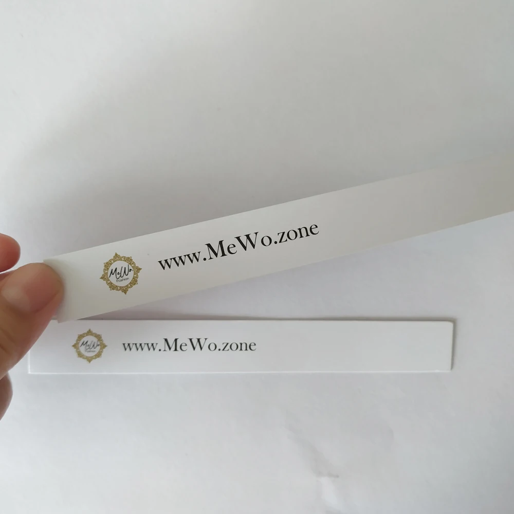 Custom design and shape fragrance smelling strips perfume tester blotter cards