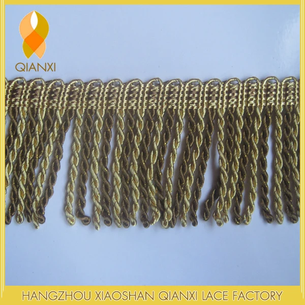 9 см Смешанные цвета витая веревка занавеска кисточка отделка бахромой