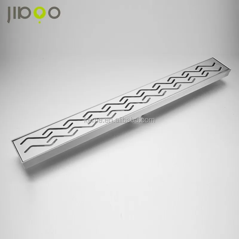 Jiboo линейный матовый Вертикальный Дренаж душевой слив сводом и напольным трапом ванная комната фильтр душевая сливная система канала