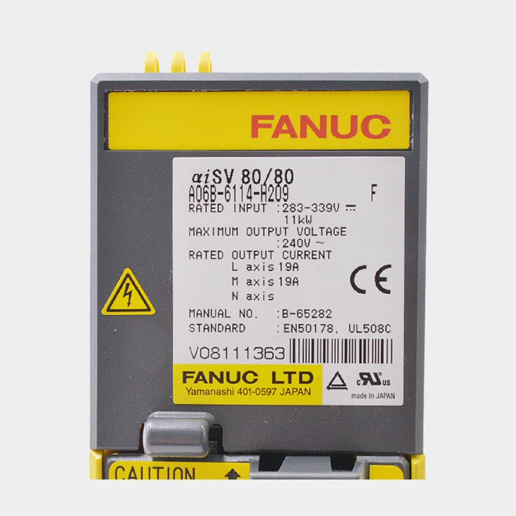 Japan original fanuc servo amplifier module A06B-6114-H209