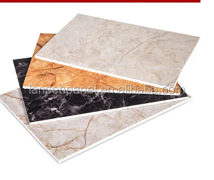 high glossy for wall decoration pvc uv marble sheet PVC marble panel