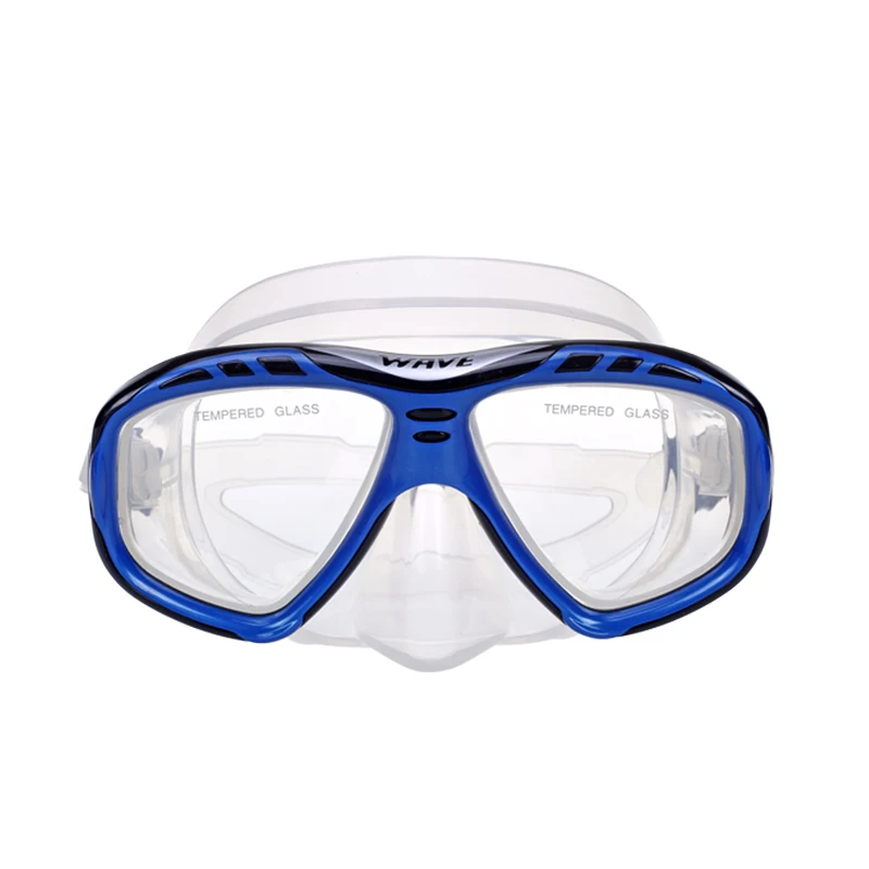 Soft silicone skirt seal eyecup waterproof automatic buckle protect eyes under water see more clear diving mask